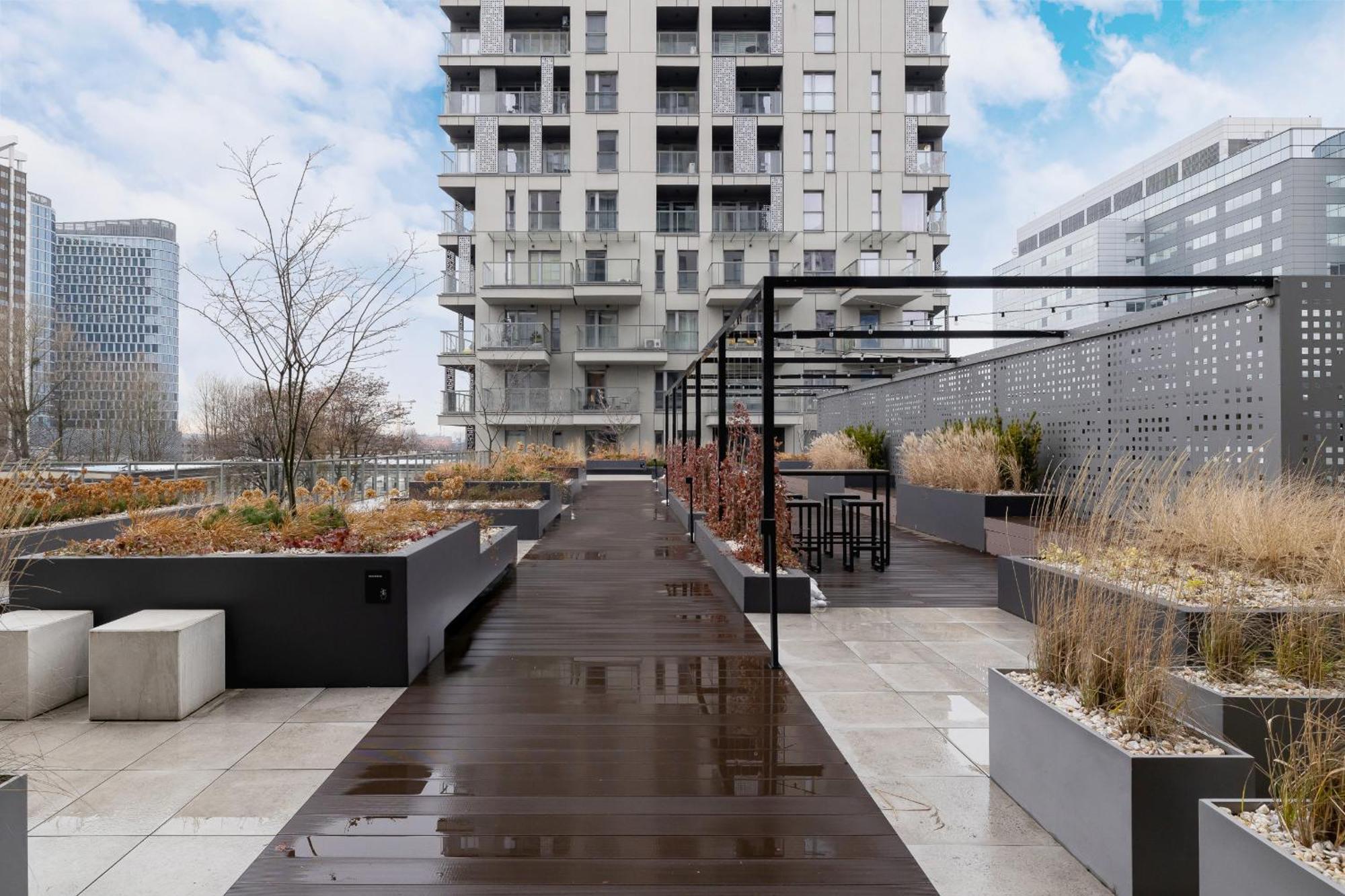Exclusive Apartment In Katowice With Balcony, Parking, Gym And Sauna By Noclegi Renters ภายนอก รูปภาพ