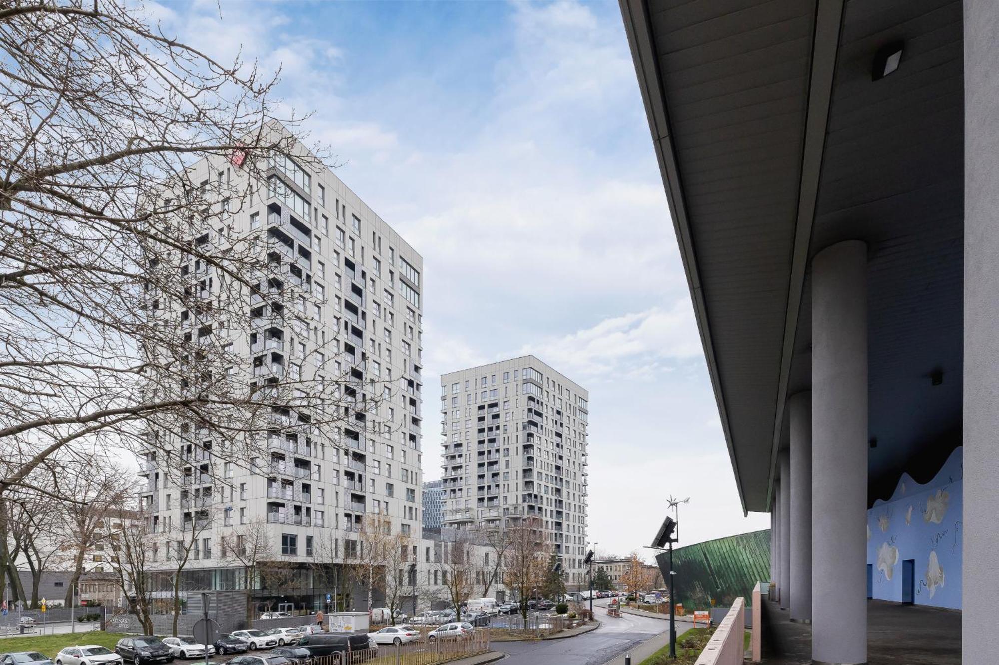 Exclusive Apartment In Katowice With Balcony, Parking, Gym And Sauna By Noclegi Renters ภายนอก รูปภาพ